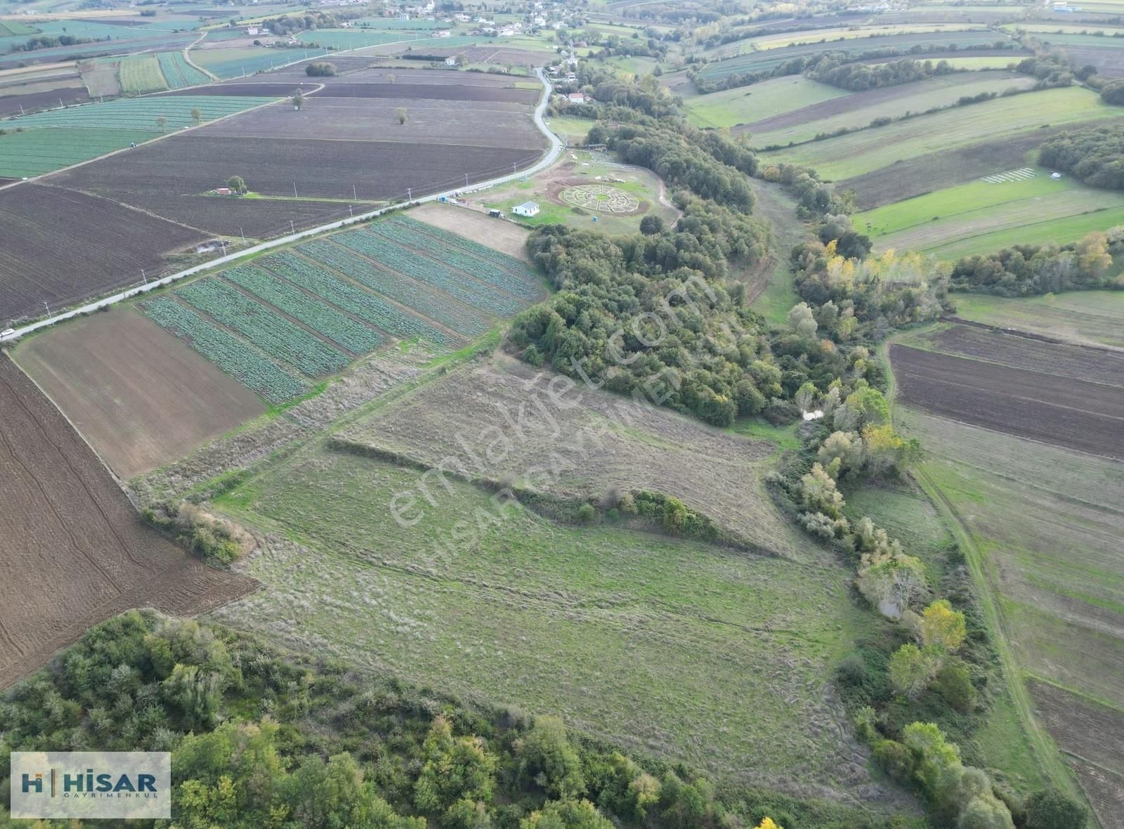 Hisar'dan Bafra Osmanbeyli'de Satılık 26.403 M2 Tarla - Görsel 14