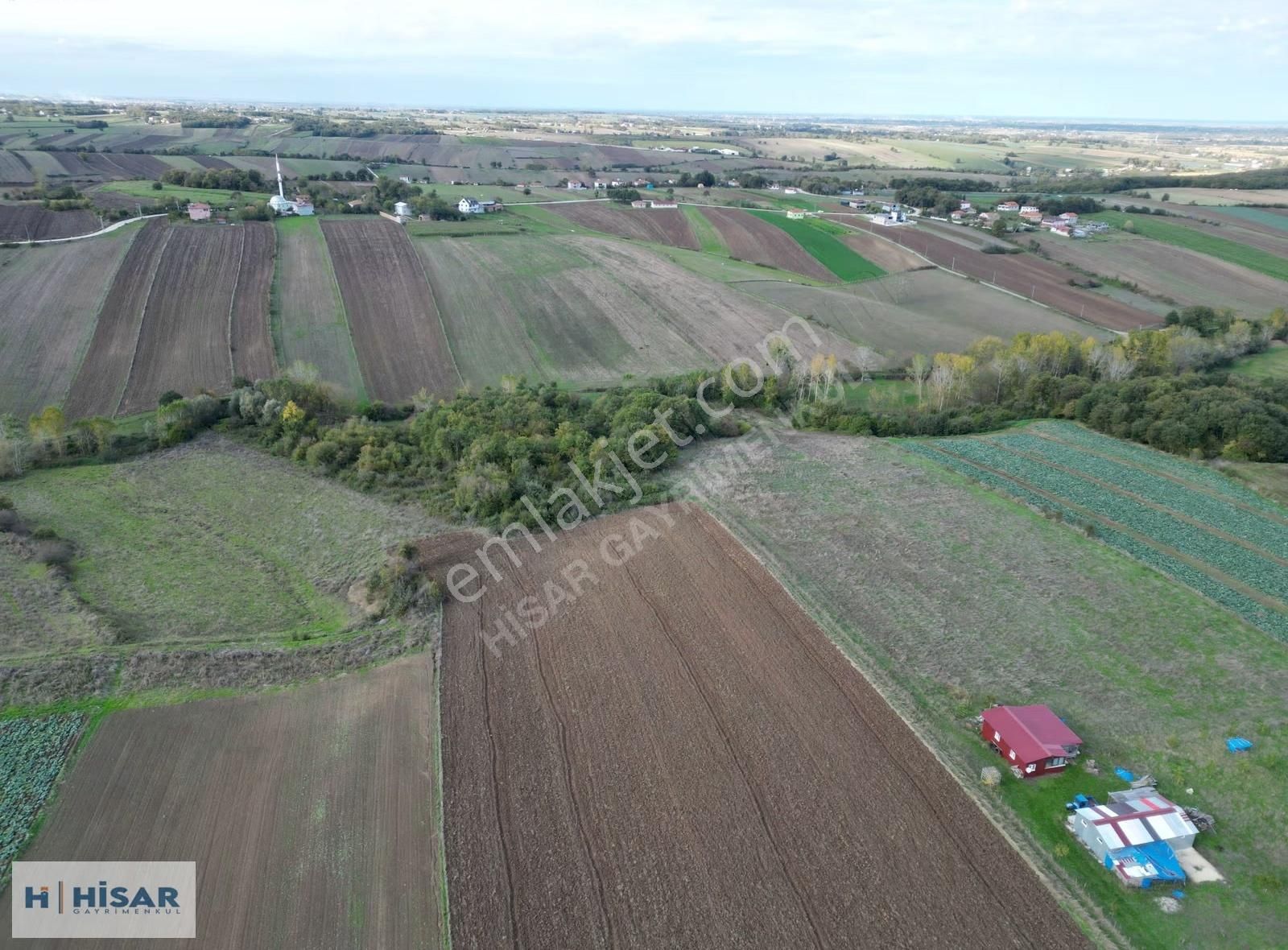 Hisar'dan Bafra Osmanbeyli'de Satılık 26.403 M2 Tarla - Görsel 17