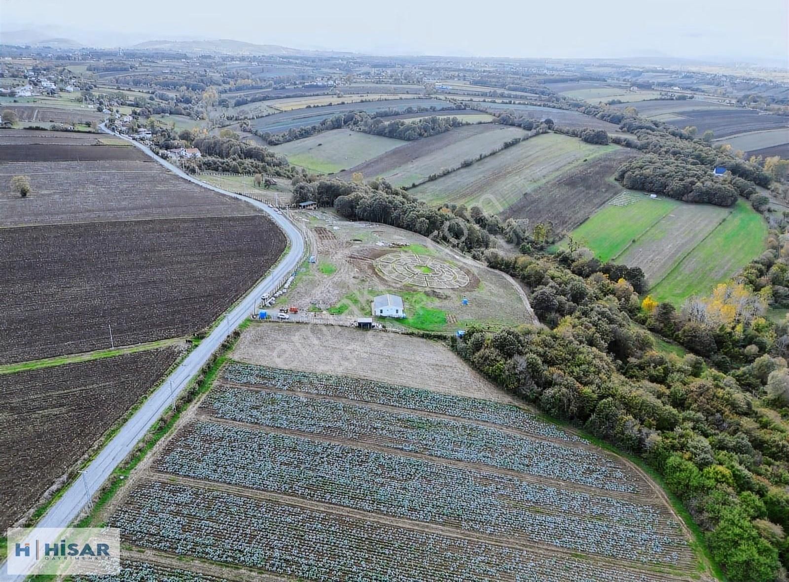 Hisar'dan Bafra Osmanbeyli'de Satılık 26.403 M2 Tarla - Görsel 11