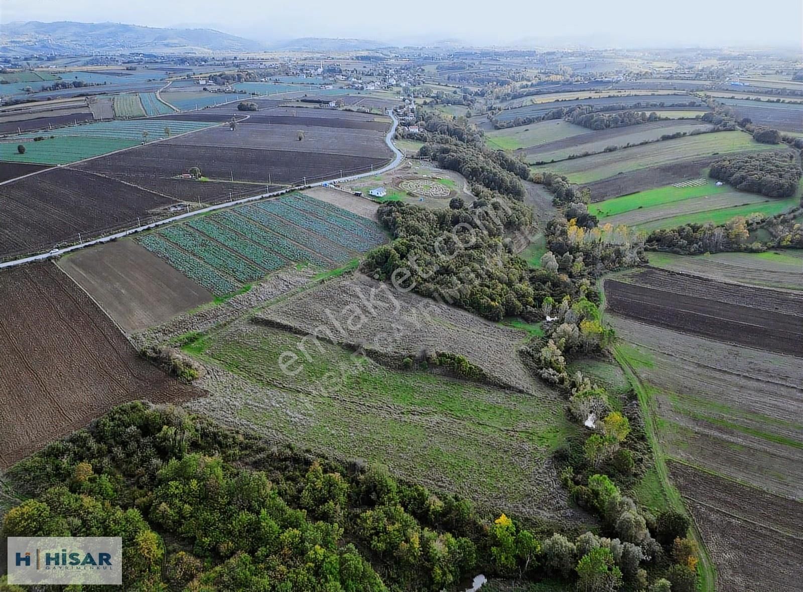 Hisar'dan Bafra Osmanbeyli'de Satılık 26.403 M2 Tarla - Görsel 10