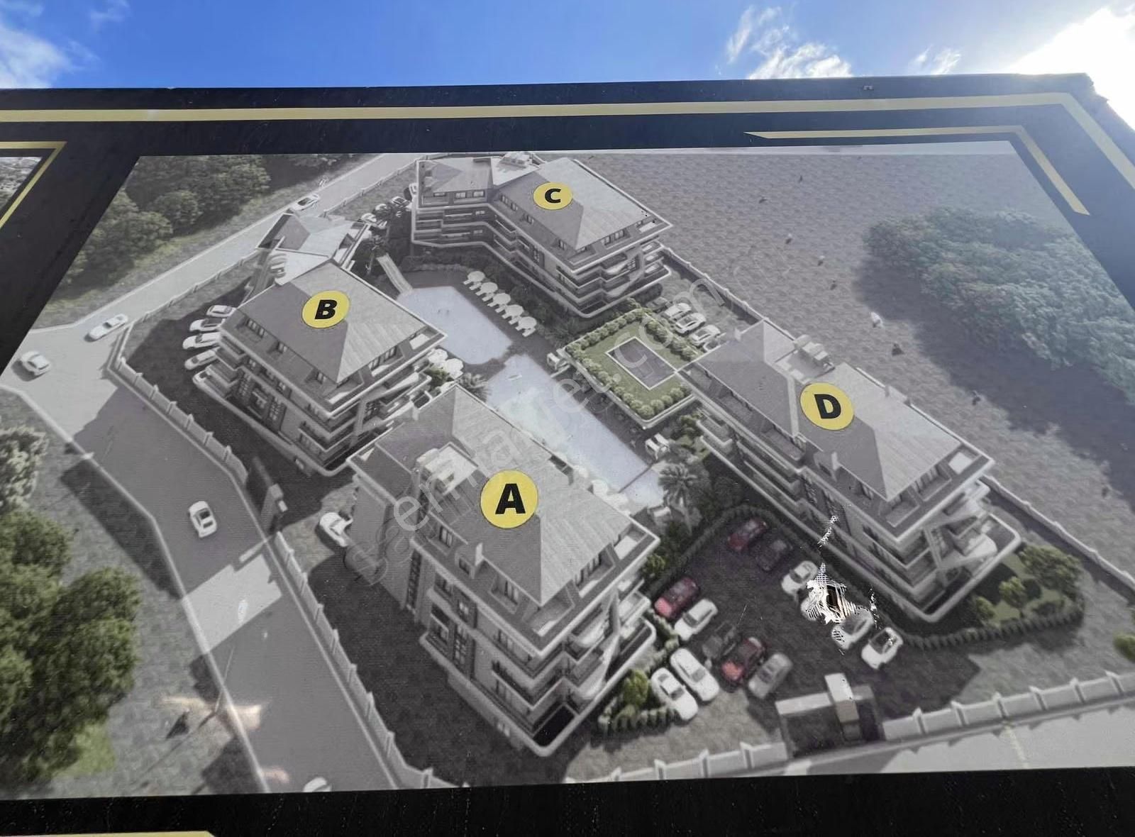 Oba Mah Satılık Sıfır Full Aktiviteli 2+1 Amerikan Mutfak Daire - Görsel 16