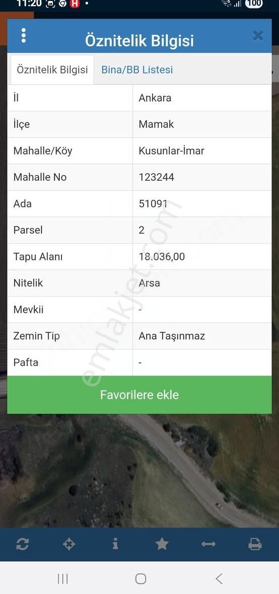 Kusunlar Mah Dogukent Projesi İçerisinde Acil Satılık 200m2 Arsa - Görsel 3