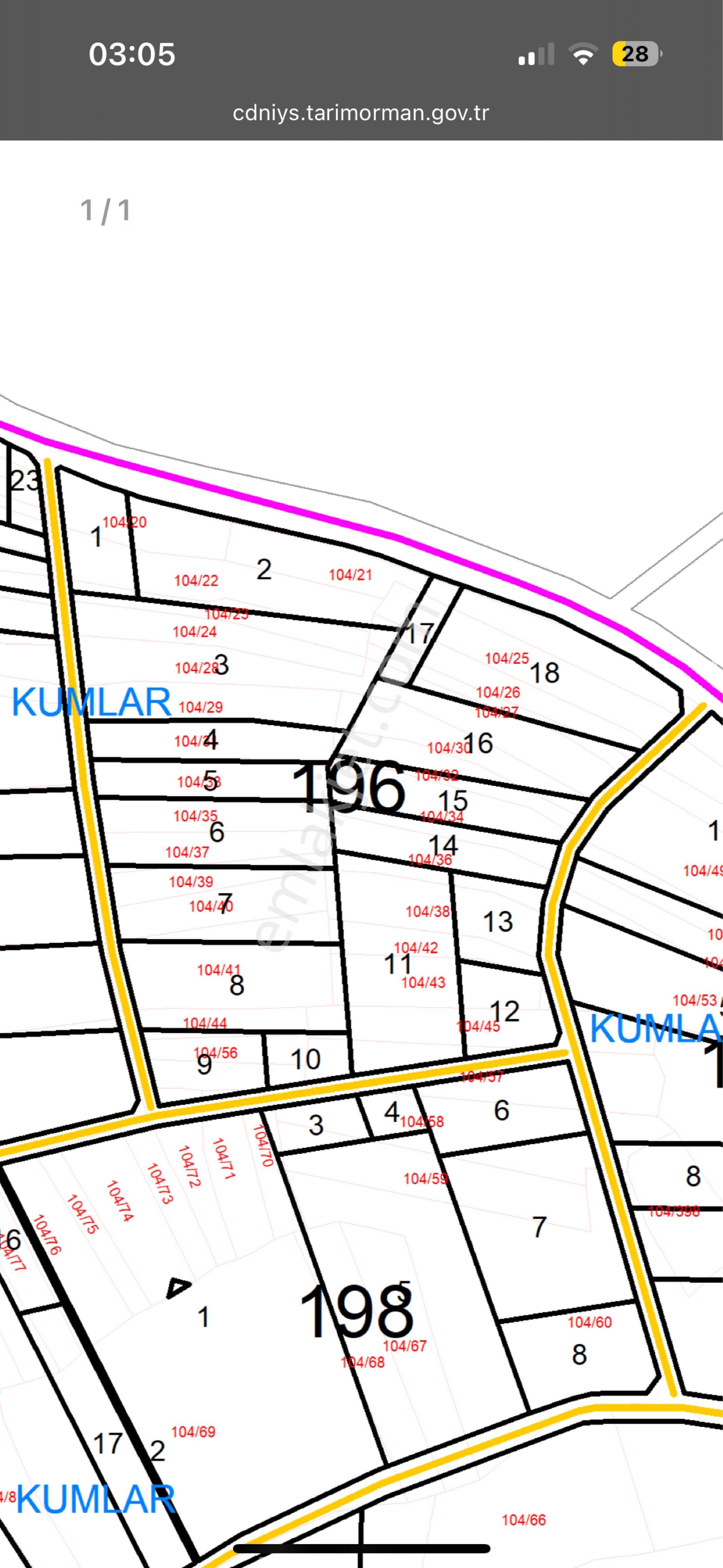 Resmi Yollu 600m² Tarla Konteyner Ve Tiny House Uygun - Görsel 2