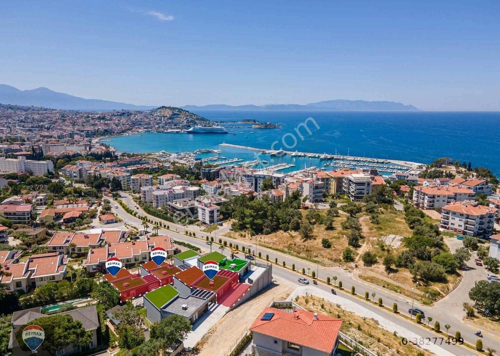 Kuşadası Marinada Deniz Manzaralı Özel Havuzlu Yeni Yapım Lüks Villalar - Görsel 16