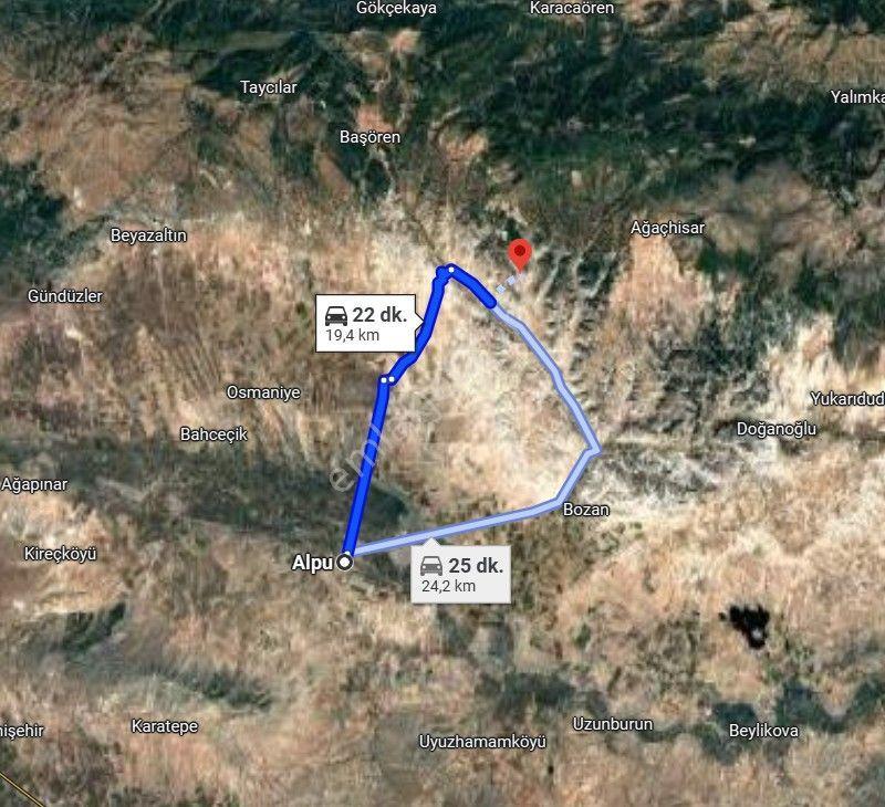 Eskişehir Alpu Büğdüz Köyü ’nde 24.390 M² Tarla Satılıktır - Görsel 3