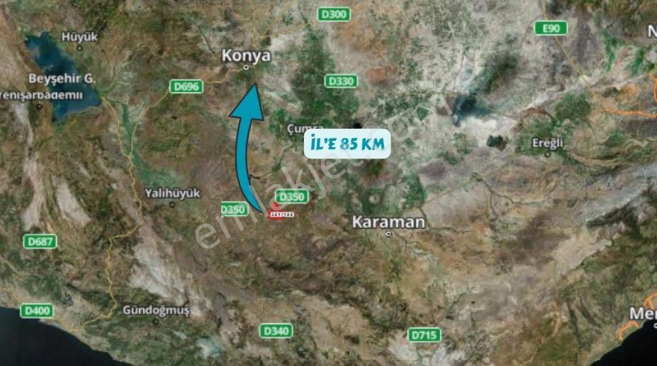 Konya Güneysınır Mehmetali Köyü’nde 452 M² Bağ Satılıktır - Görsel 2