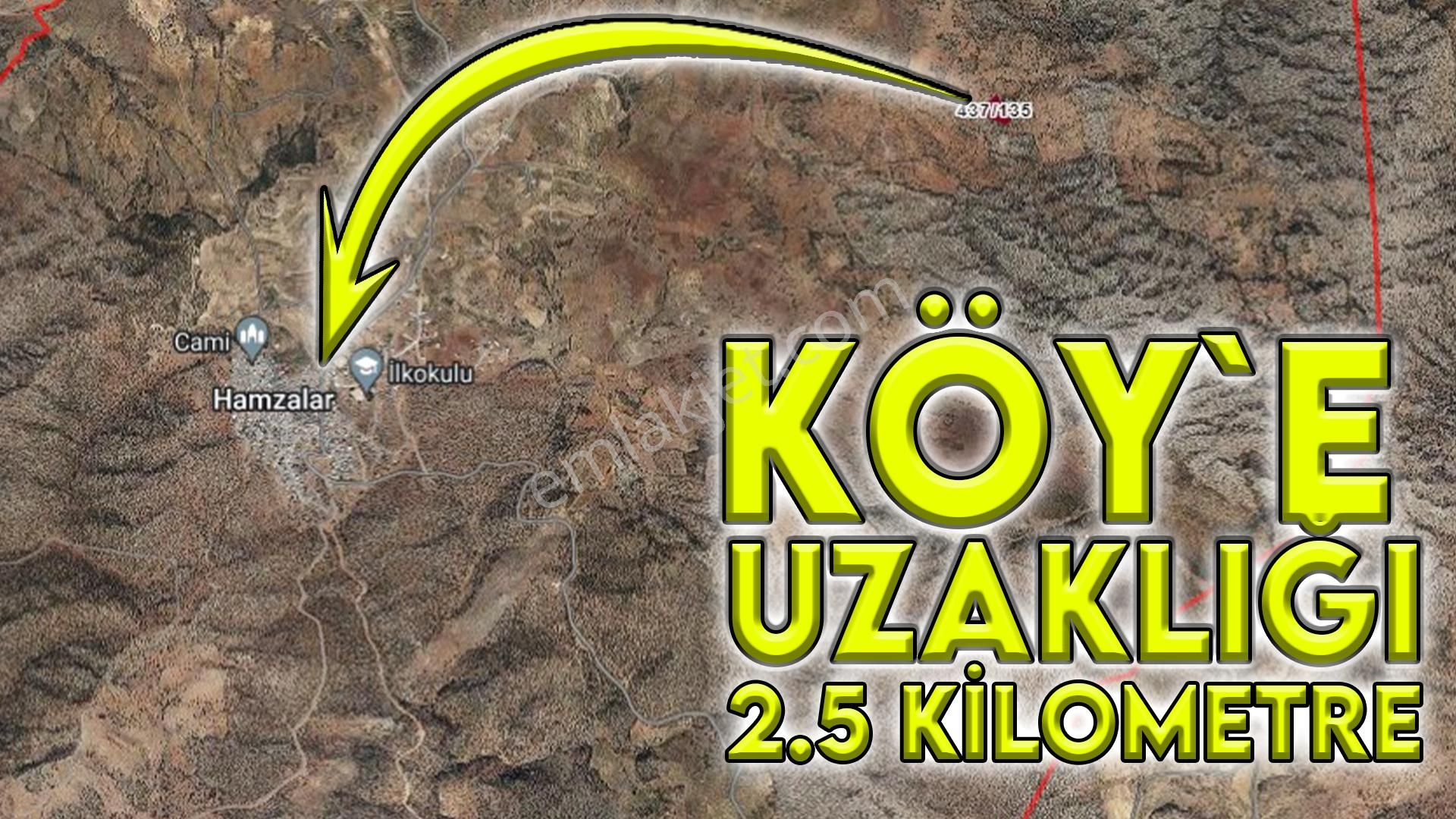 Konya Bozkır Hamzalar Köyünde 5.047 M2 Bağ Satılıktır. - Görsel 12