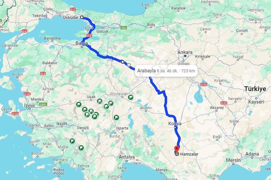 Konya Bozkır Hamzalar Köyünde 5.047 M2 Bağ Satılıktır. - Görsel 6