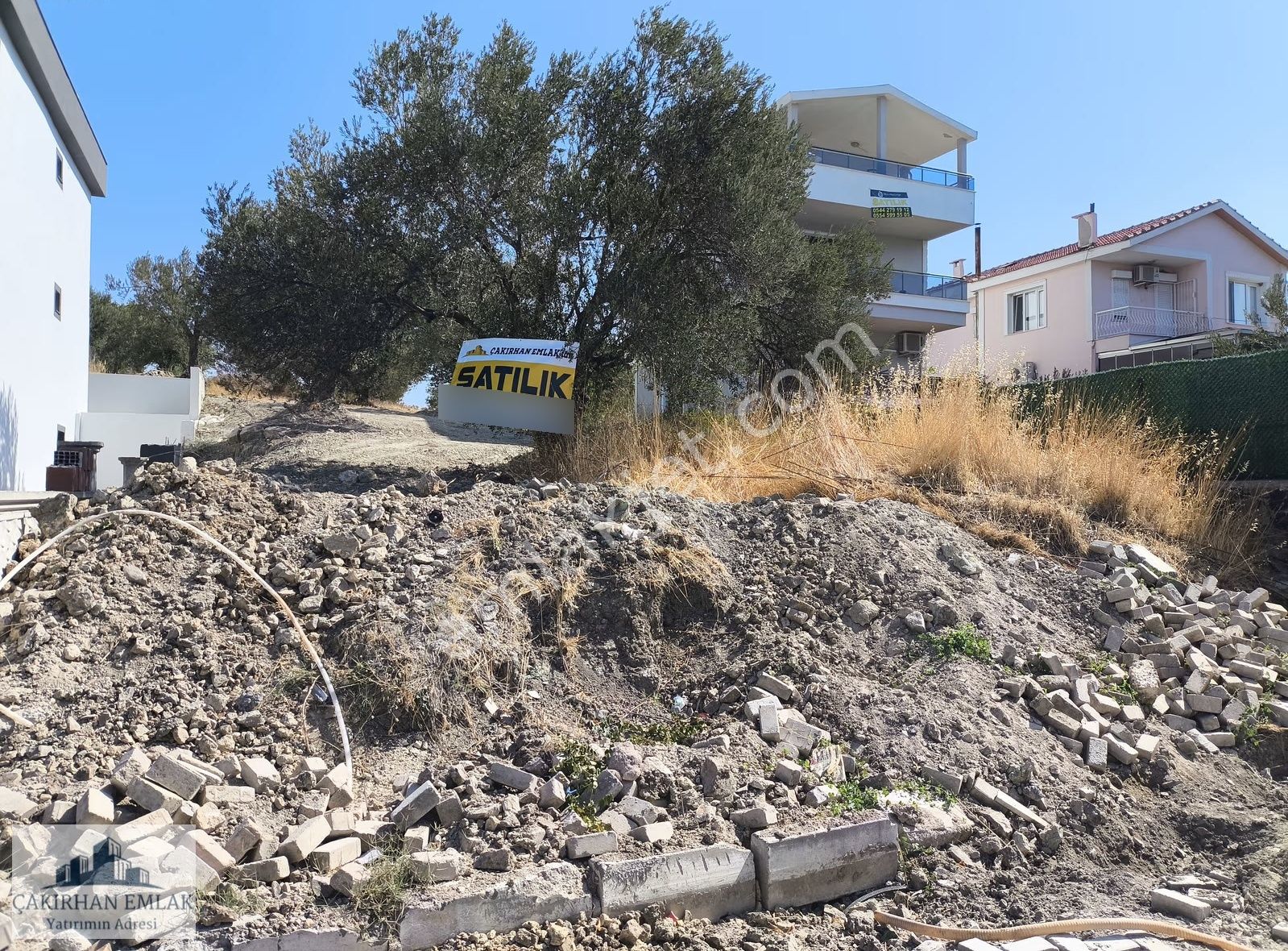 Deniz Manzaralı Şakran Demirkent Mevki İmarlı Satılık Arsa - Görsel 6