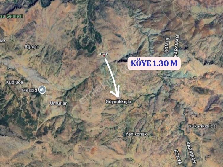 Konya Hadim Göynükkışla Köyünde 1.880 M² Bağ Satılıktı - Görsel 6