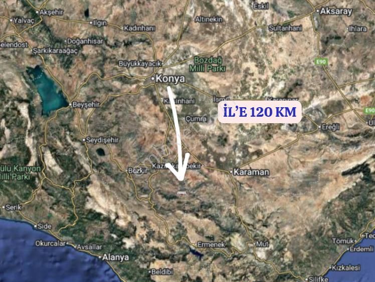 Konya Hadim Göynükkışla Köyünde 1.880 M² Bağ Satılıktı - Görsel 4