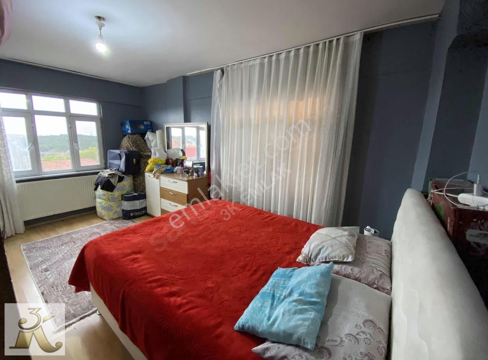 3k Emlak'tan Satılık 2.kat Krediye Uygun Çift Balkonlu - Görsel 4