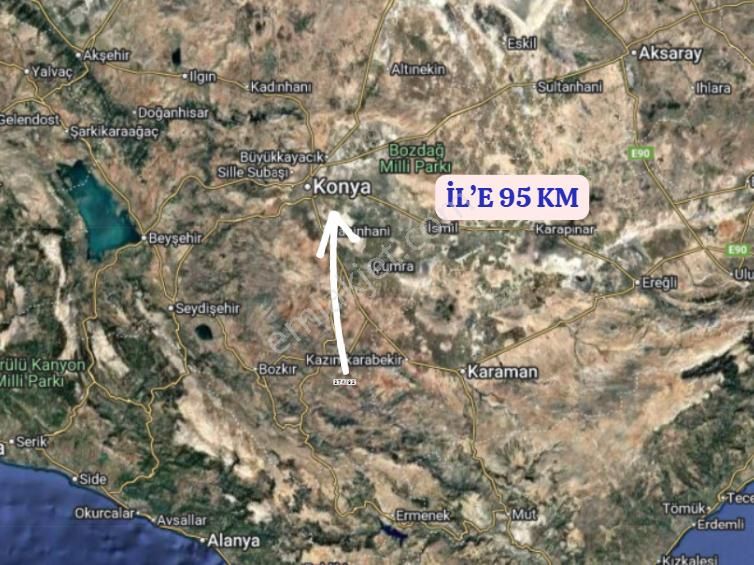 Konya Güneysınır Ömeroğlu Köyünde 5.706 M² Bağ Satılıktır - Görsel 4
