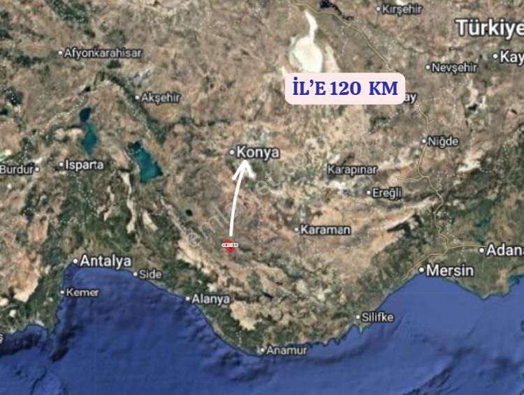 Konya Hadim Aşağıhadim Köyünde 4.627 M² Bağ Satılıktır - Görsel 6