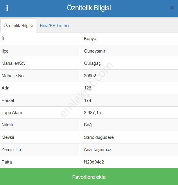 Konya Güneysınır Gürağaç Köyünde 8.687 M² Bağ Satılıktır - Görsel 10