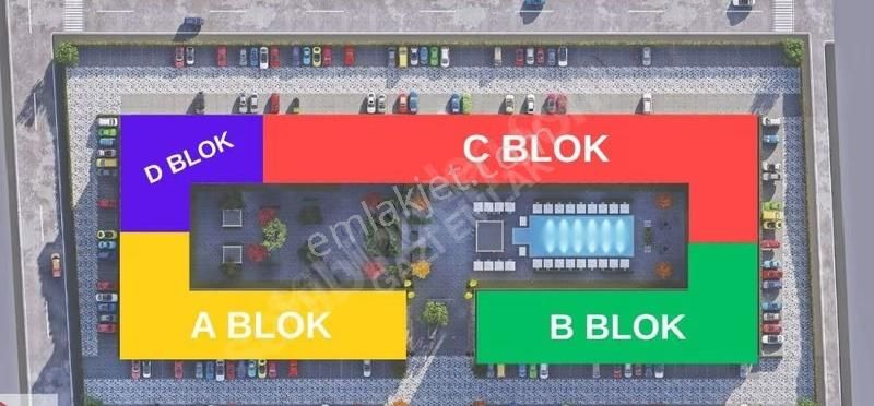 ""gazi Emlak""akyol Lounge Havuzlu Site'de 1+1 Deniz Manzaralı - Görsel 12