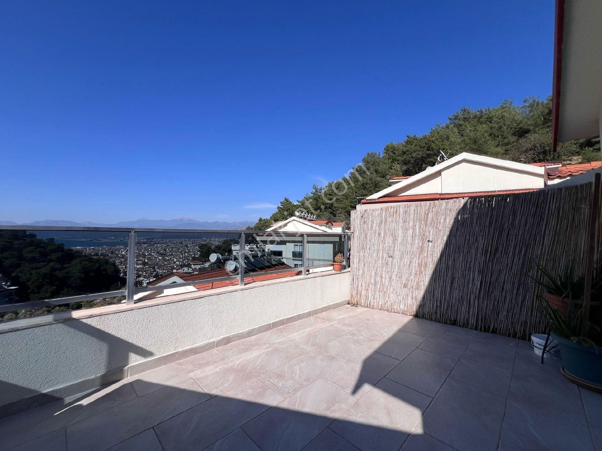 Fethiye Taşyaka Da Deniz Manzaralı 4+1 Satılık Daire - Görsel 31