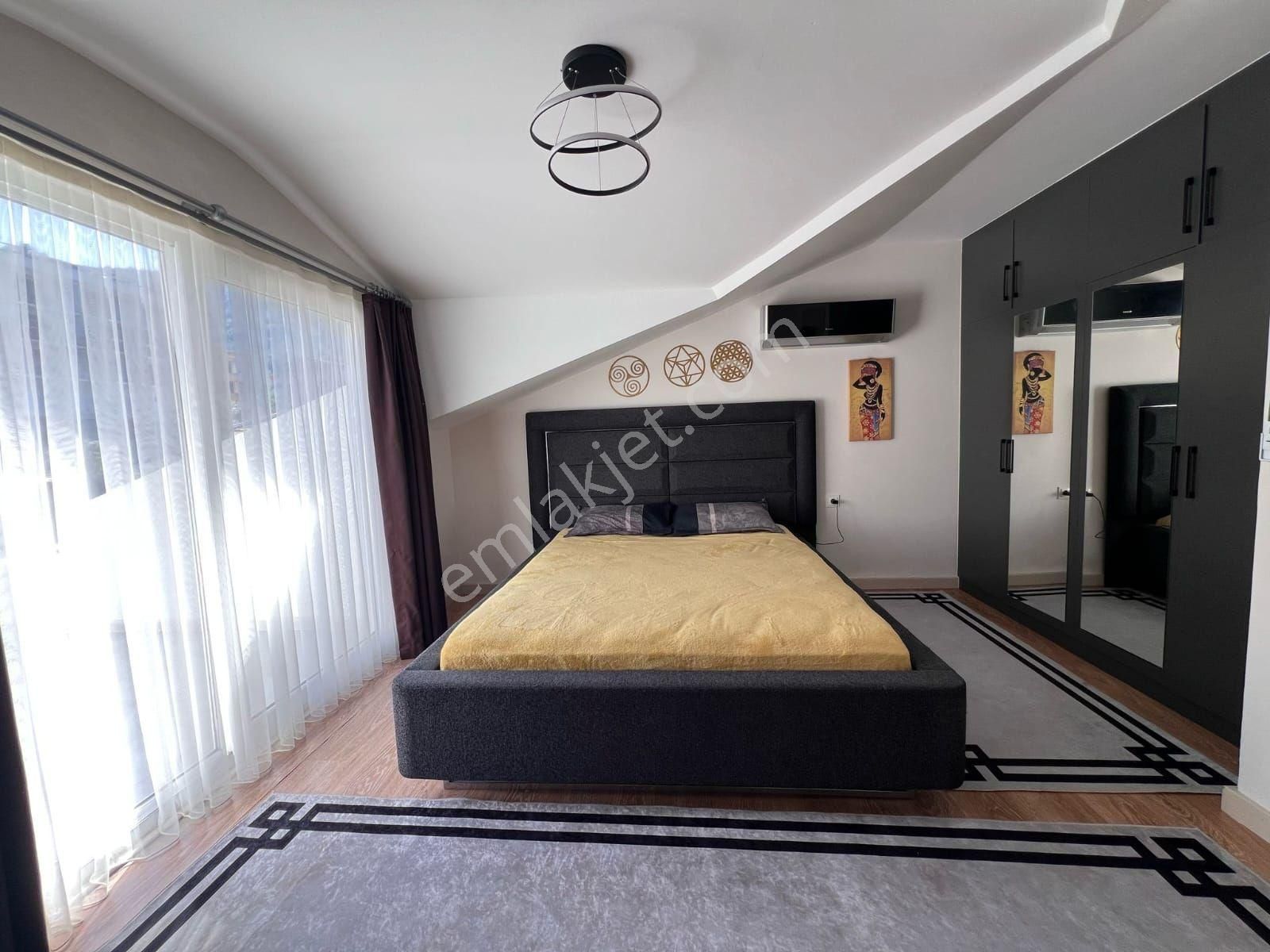 Fethiye Taşyaka Da Deniz Manzaralı 4+1 Satılık Daire - Görsel 24