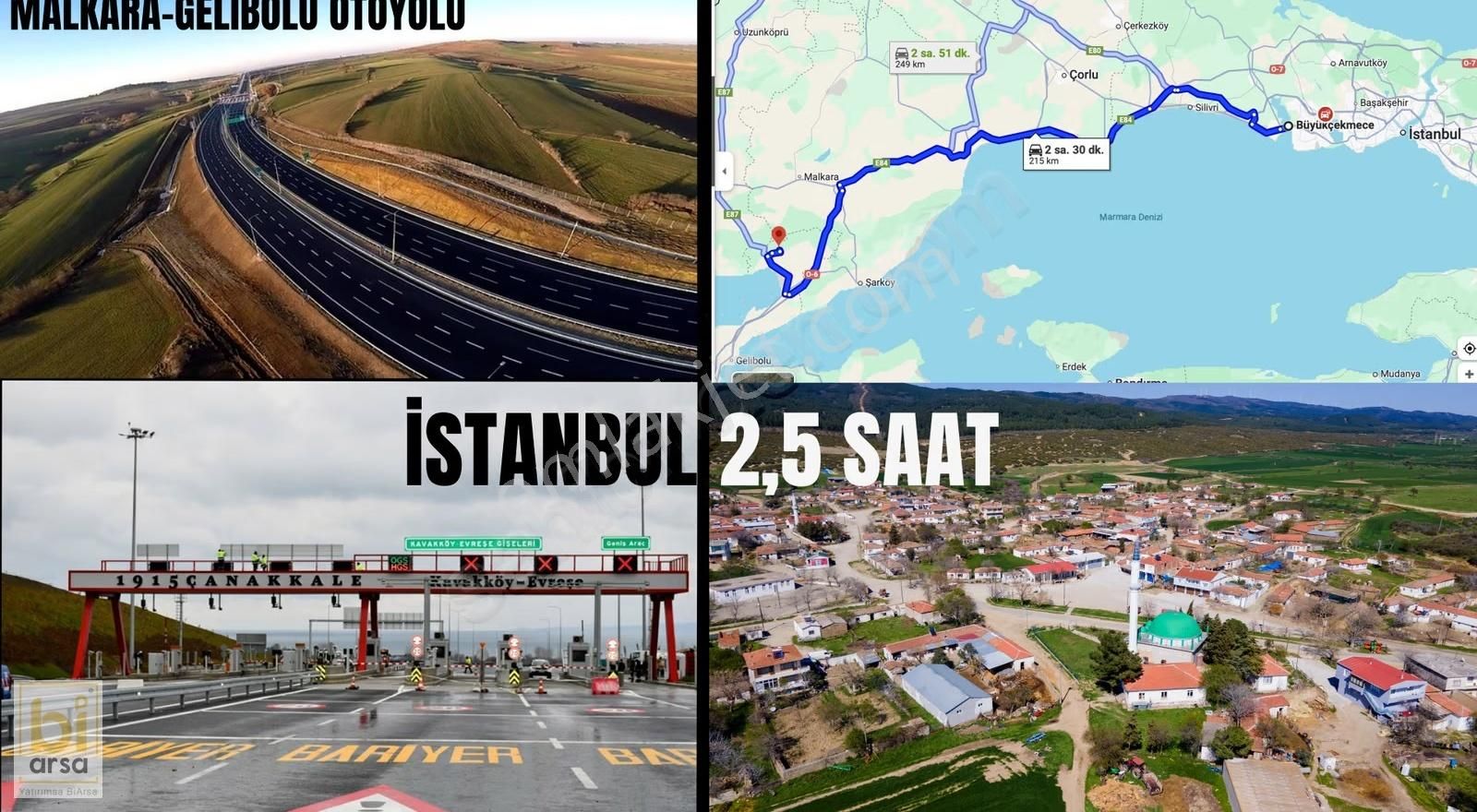 Gelibolu Saroz Körfezi Manzaralı 14 Villa Projeli İmarlı 4.669m² - Görsel 8