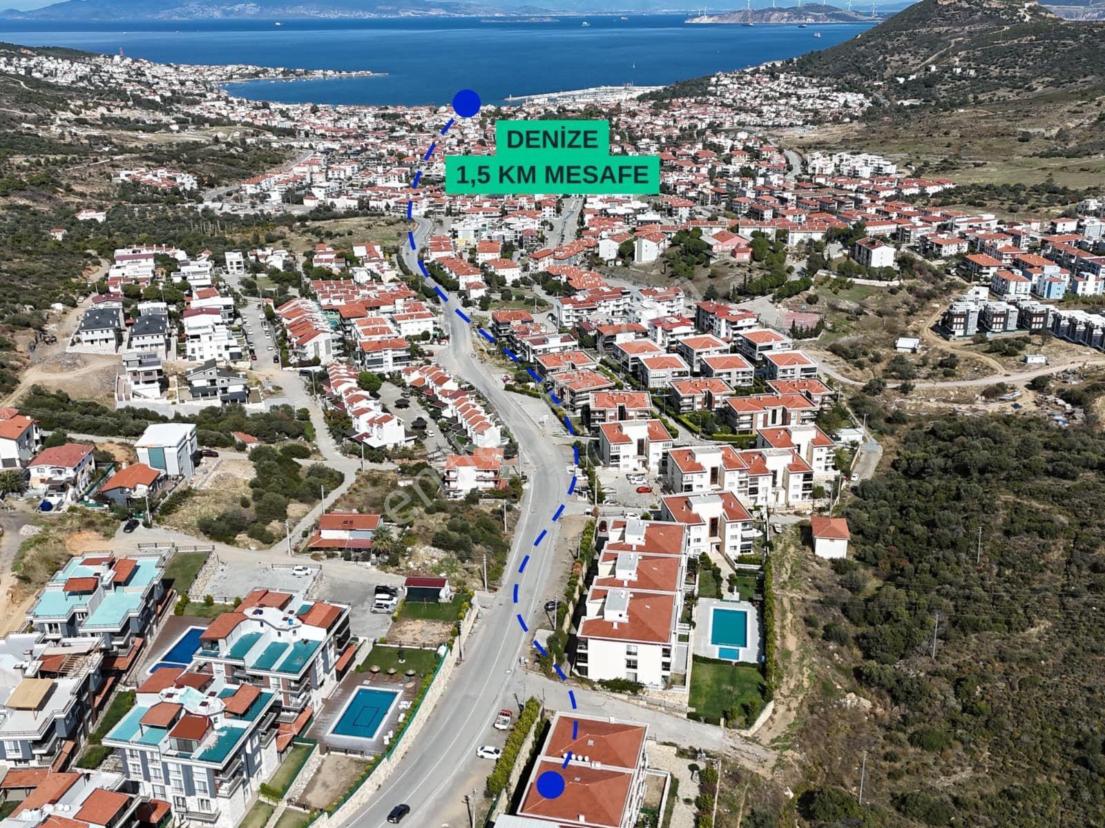 Yeni Foça Karasu Sitesi Bahçe Dubleks Satılık Daire - Görsel 34