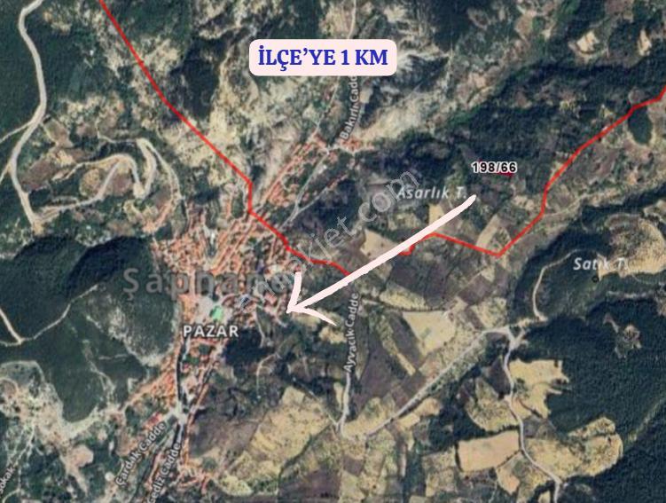 Kütahya Şaphane Subaşı Köyünde 1609m² Bahçemiz Satılıktır. - Görsel 5