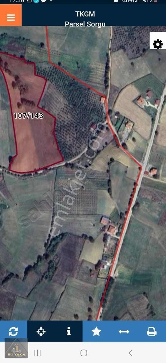 İkiyaka' Dan Kandıra Sinanlı Bilalli'de 18.903 M2 Satılık Tarla - Görsel 3