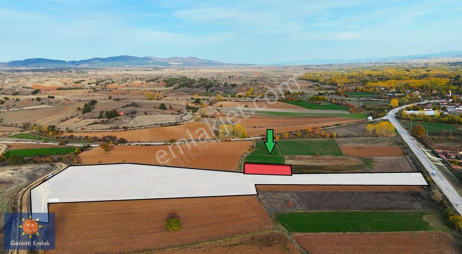 Garanti Emlak'tan / Merkeze 5 Km / Toplamda 1250m² / Hisseler - Görsel 12