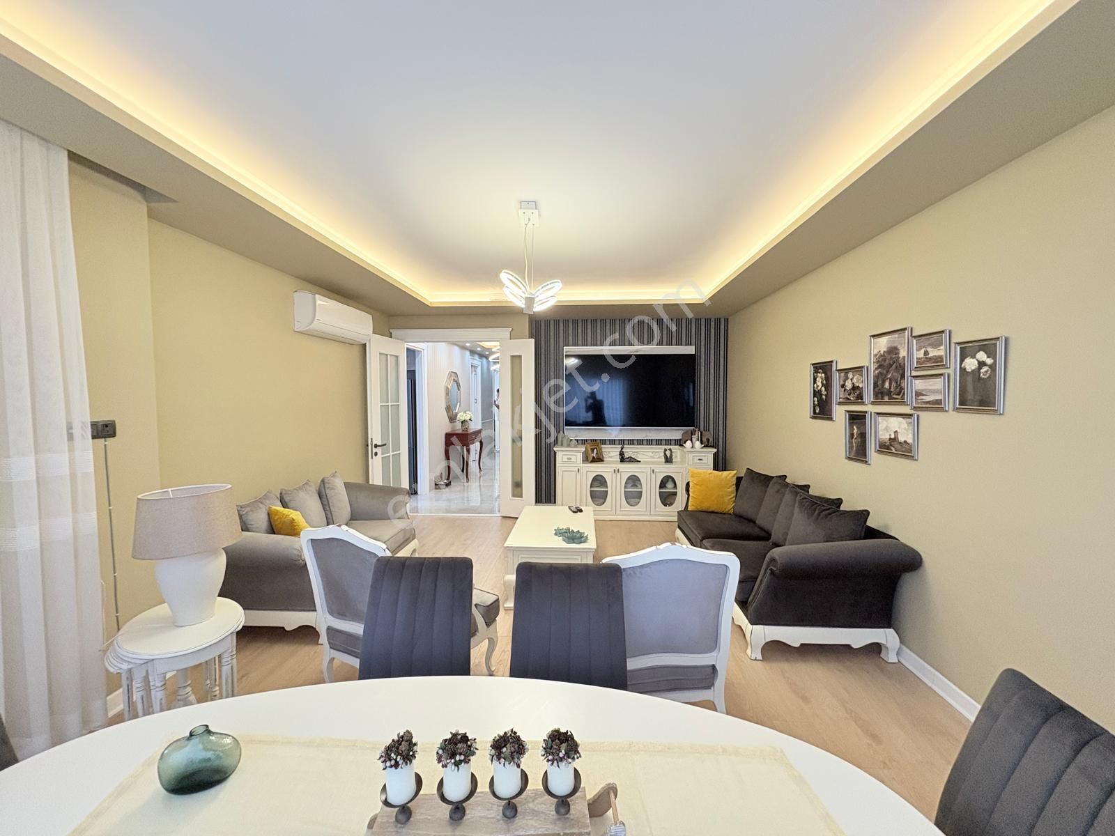 Prestij'den Mezitli Akdeniz'de Güvenlikli Havuzlu Site'de 3+1 Daire - Görsel 6