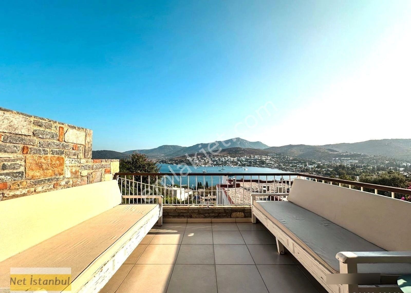 Bodrum Türkbükü Maçakızına Komşu Satılık Lüks Villa Özel İskeleli - Görsel 31