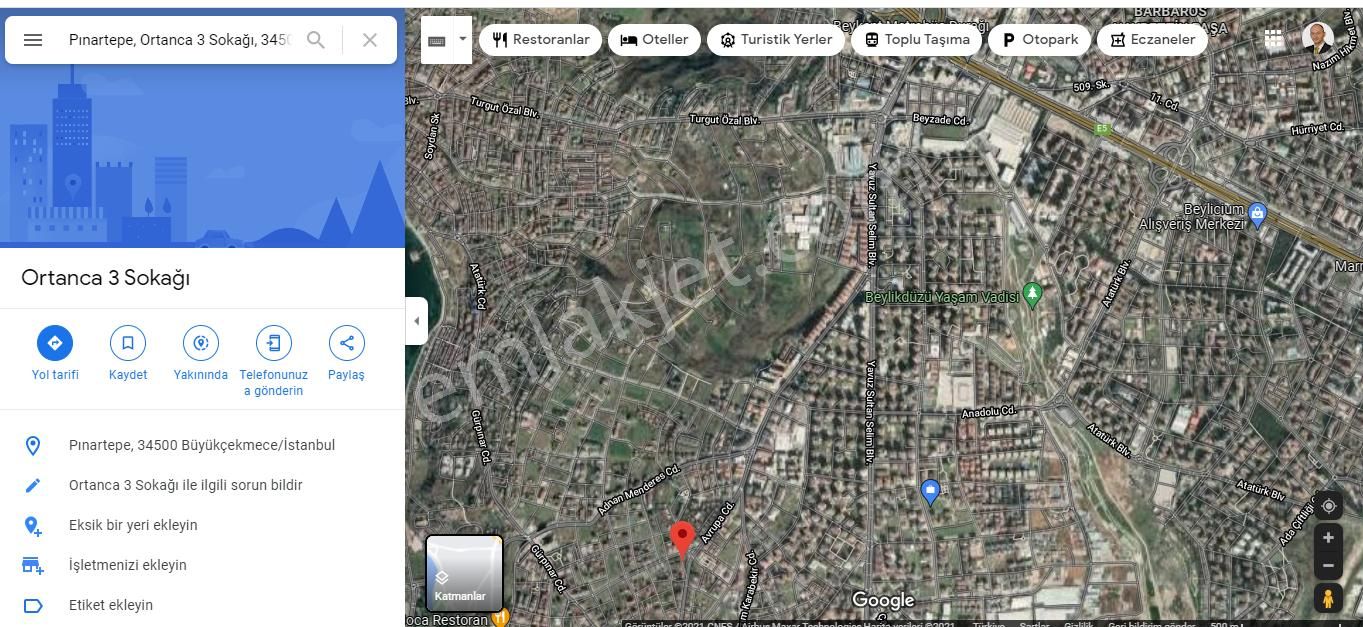 Büyükçekmece Gürpınar Deniz Manzaralı Arsa Parasına Komple Satılık Bina - Görsel 27