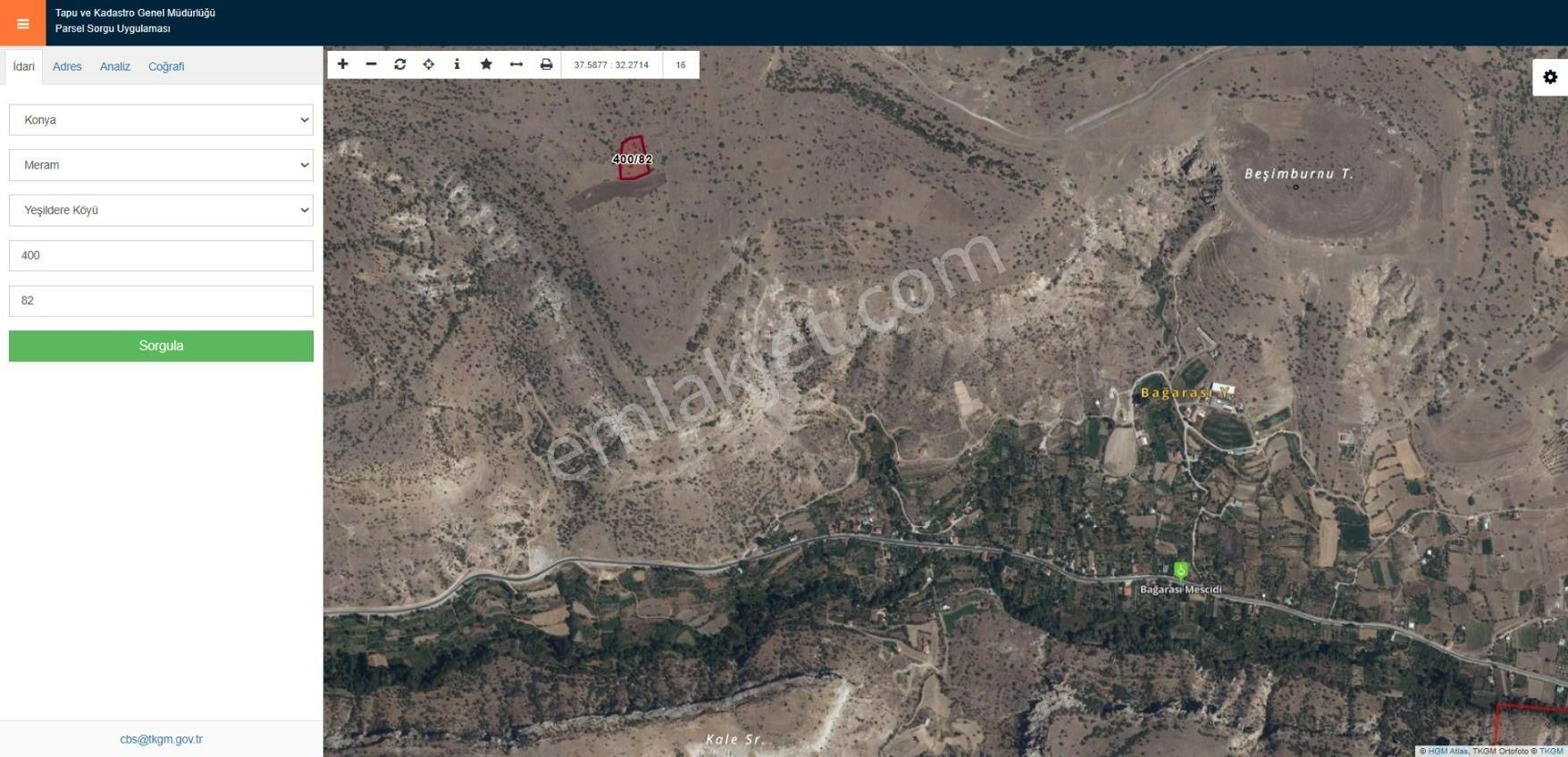 Pazarlıksız Fırsat!! Yeşildere Asfalt Dibi 4020 Metrekare Acil Satılık Müstakil Parsel