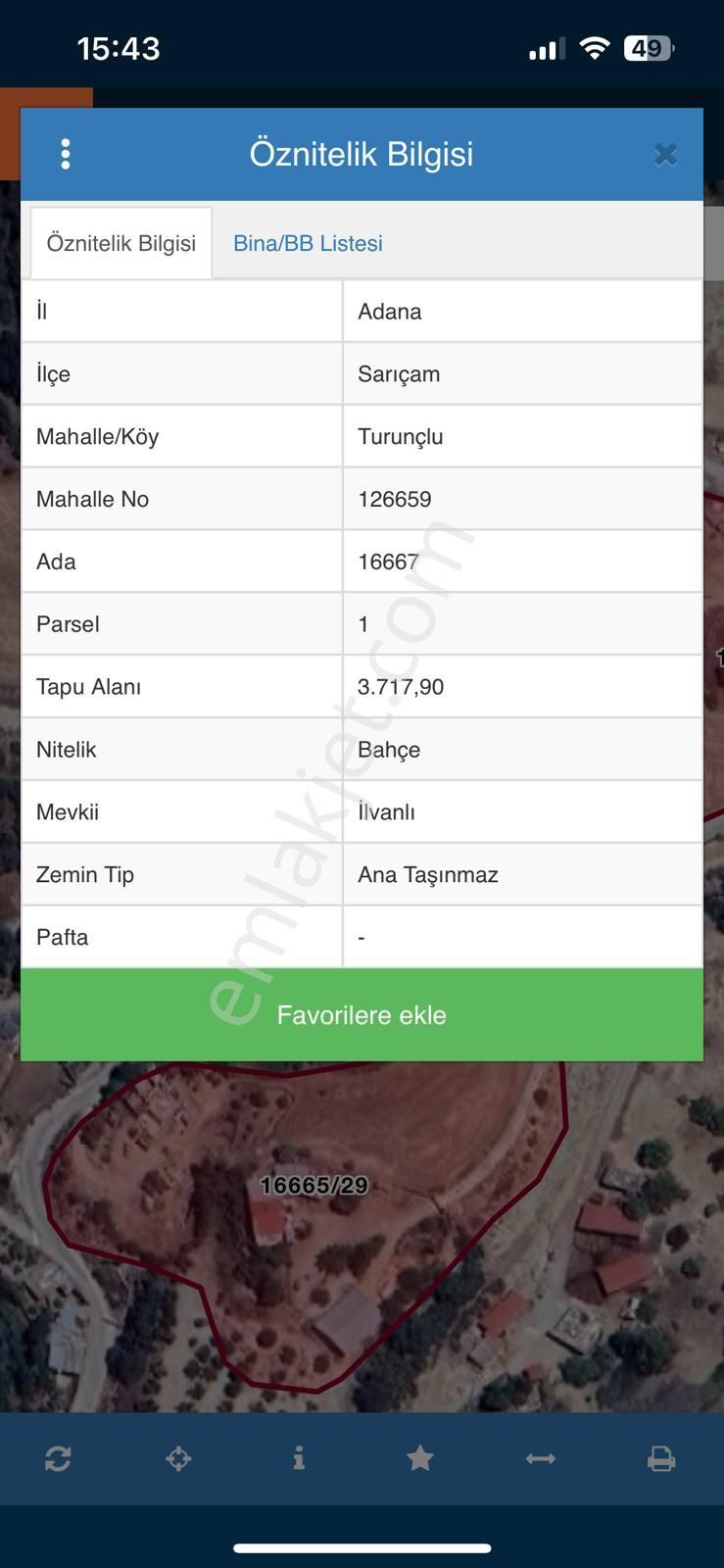 Turunçlu Köyü Köy Merkezinde 5 Tapulu Alandaki Hisse Satılıktır - Görsel 4