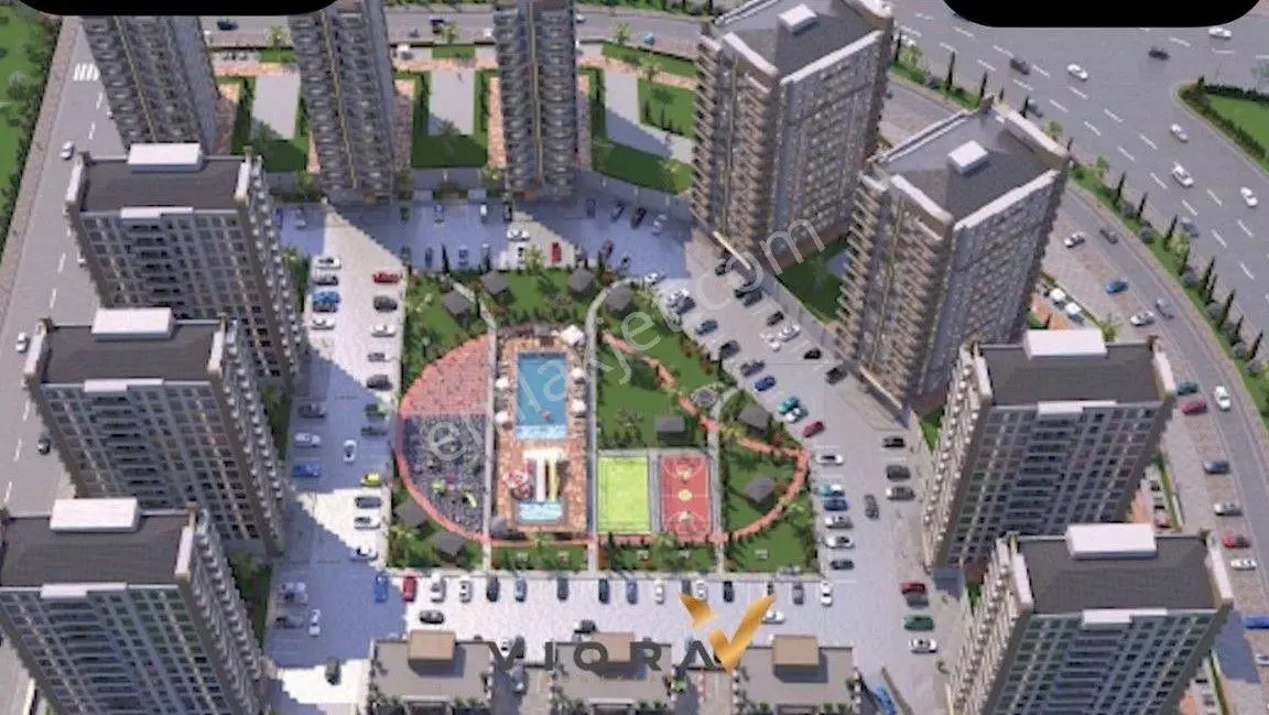 Four Land'den 500 Evler Kavşağında 2+1 Temelden Satılık Daire