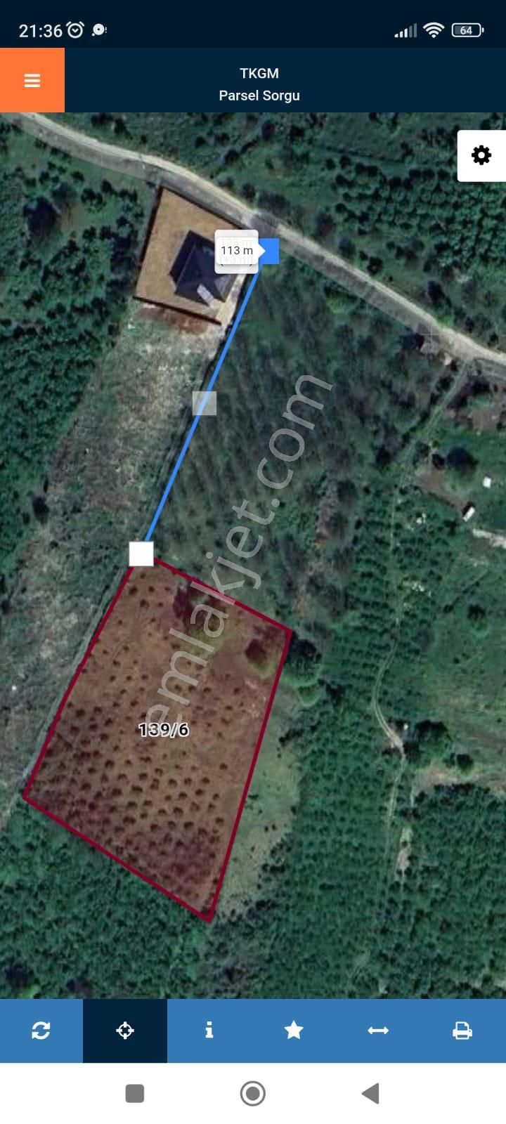 Re/max Maviden İmar Sınırında Doğa Manz. 6800 M2 Fındık Bahçesi - Görsel 21