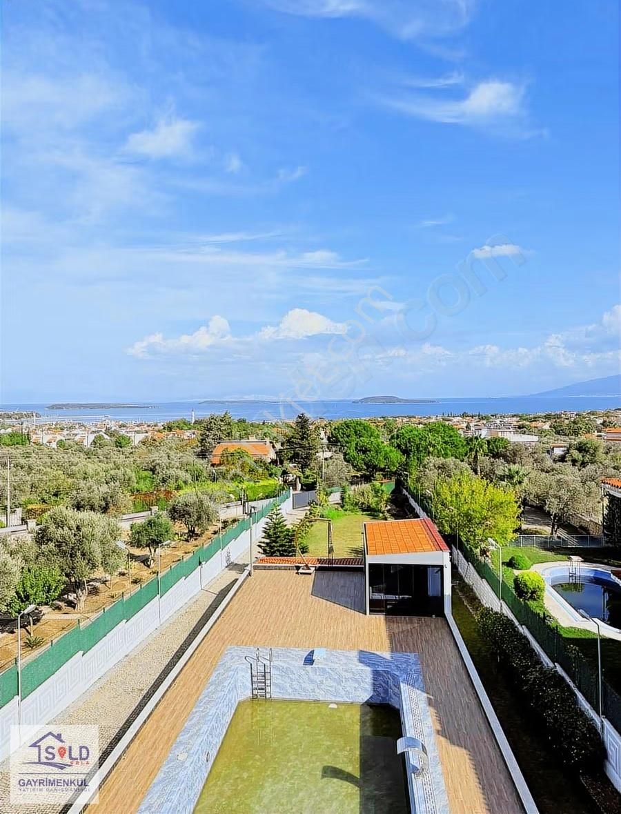 Urla Denizli Mahallesinde 7+2 Deniz Manzaralı Müstakil Villa - Görsel 4