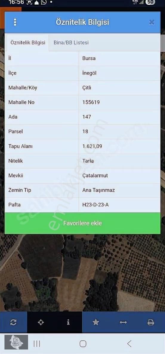 Çitlide Ankara Asfaltına Çok Yakın Yatırım Değeri Yüksek Tarla - Görsel 2