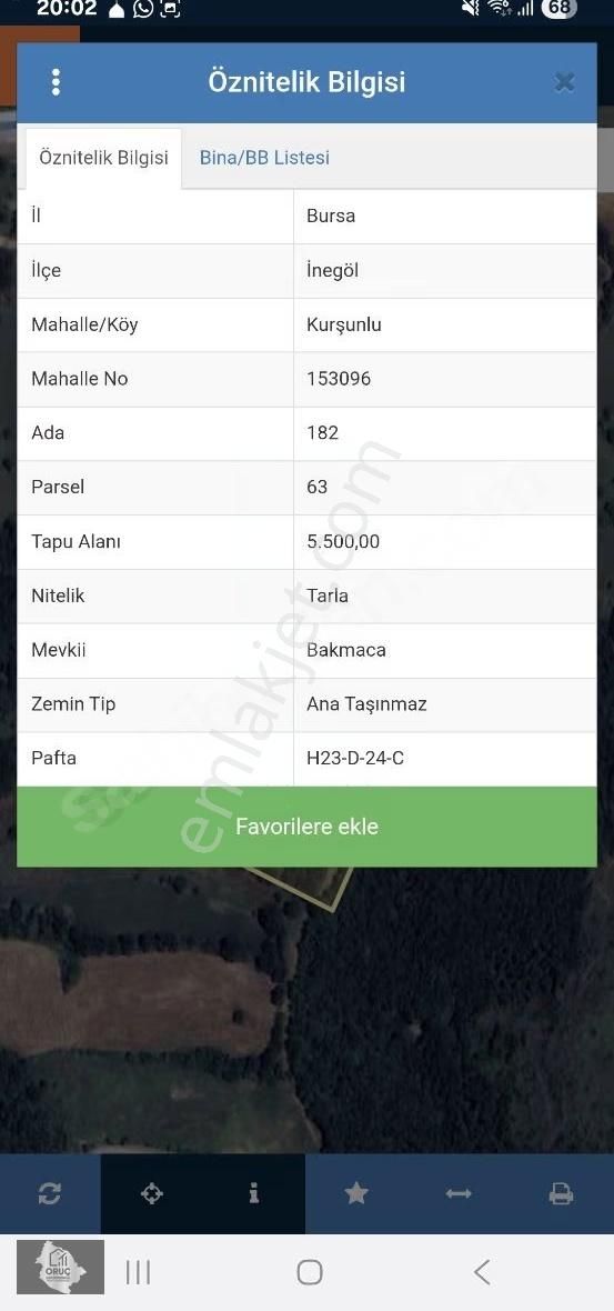 Kurşunluda Yatırımlık Uygun Fiyat Tarla - Görsel 6