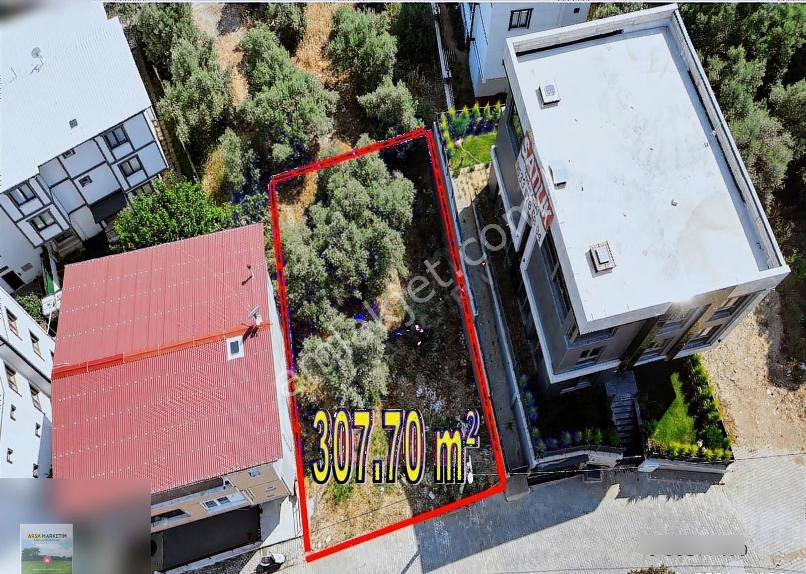 Orhangazi'nin En Güzel Yerinde 307 Metrekare İmarlı Arsa