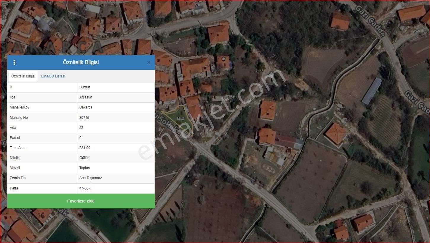 Asya Evim Emlaktan Sakarca Mah.de Satılık Fırsat Arsa - Görsel 11