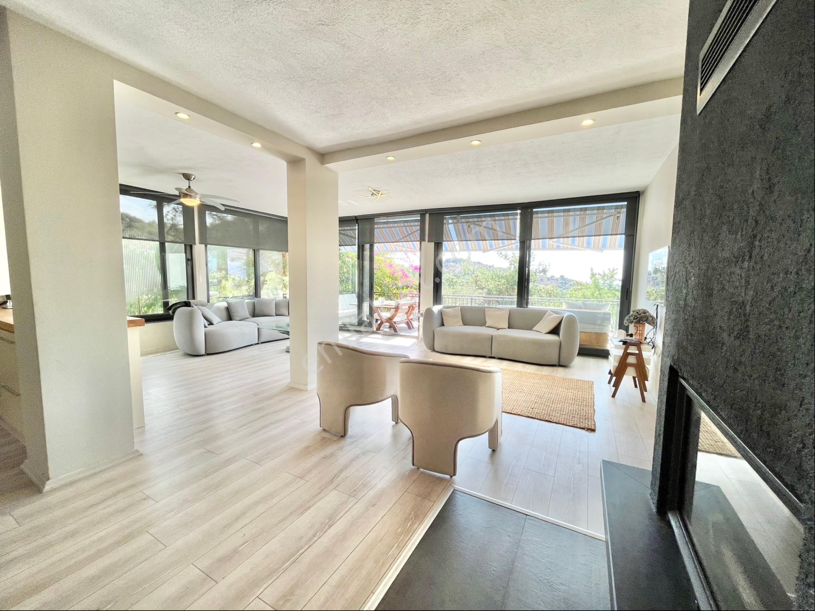 Bodrum Oasis Üstü Site İçinde 6+1 Kiralık Villa - Görsel 24