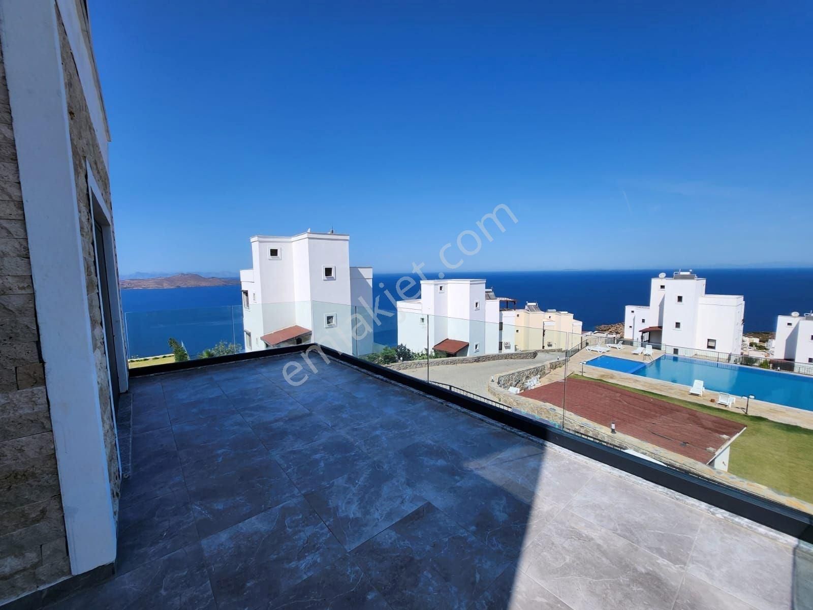 Bodrum Gündoğan Kızılburun Satılık Manzaralı Site İçi Tripleks Villa - Görsel 31
