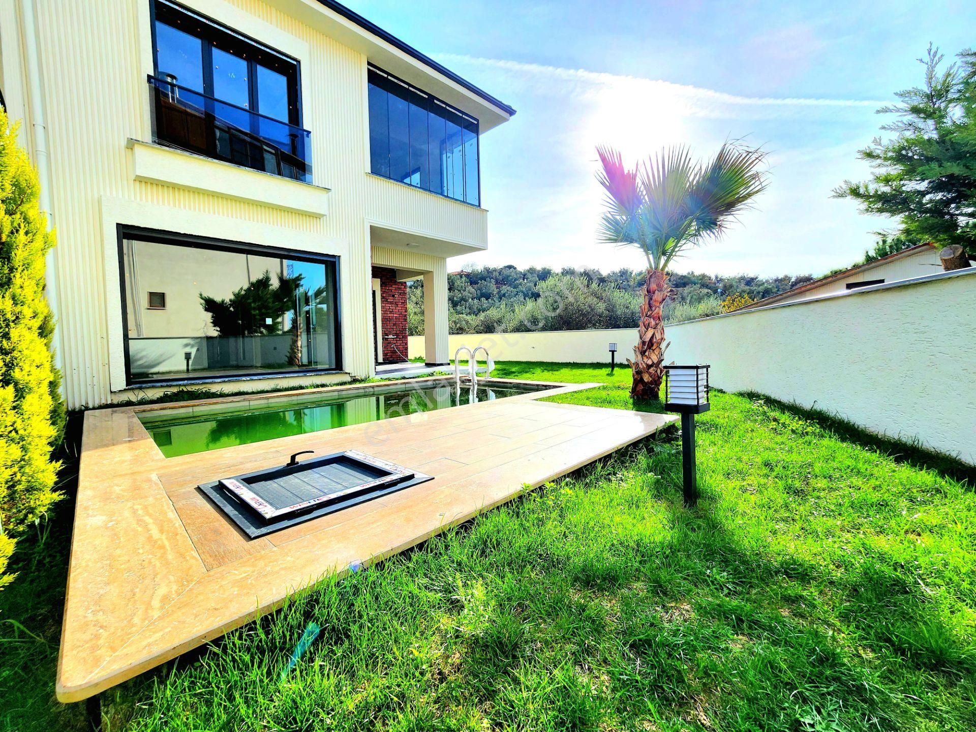 ▶ ▶akçay Körfez'den Girişte Odası Olan Müstakil Havuzlu Sıfır Satılık 4+1 Lüx Villa - Görsel 4