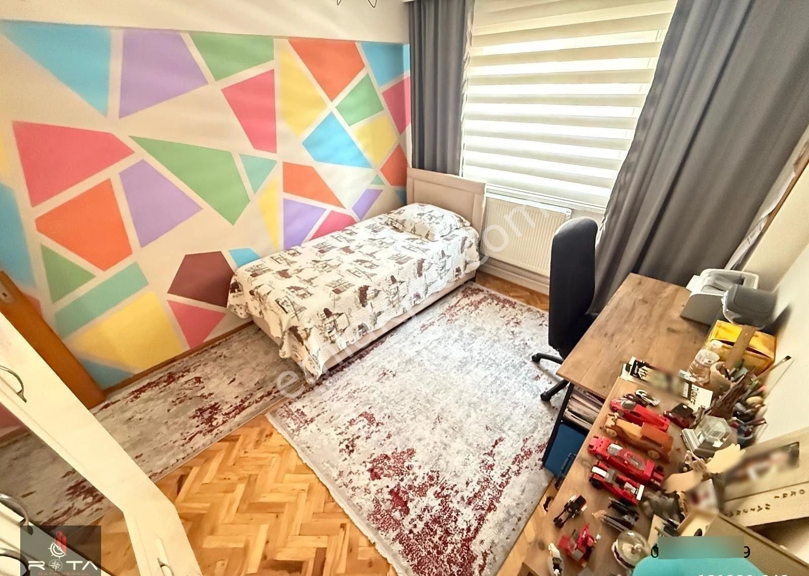 Rota'dan Ş.hastanesi Yakını Ara Kat Bağımsız Salon Yapılı 3+1 !! - Görsel 33