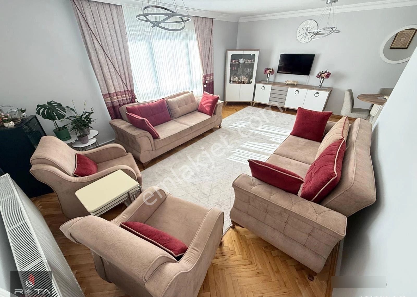 Rota'dan Ş.hastanesi Yakını Ara Kat Bağımsız Salon Yapılı 3+1 !! - Görsel 27