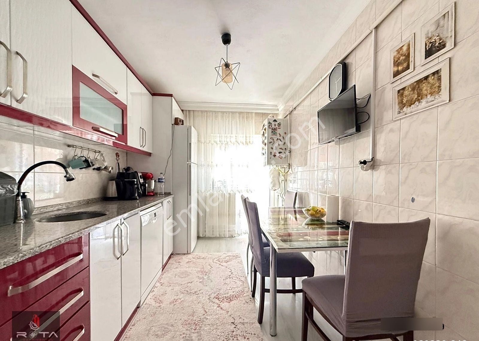 Rota'dan Ş.hastanesi Yakını Ara Kat Bağımsız Salon Yapılı 3+1 !! - Görsel 20