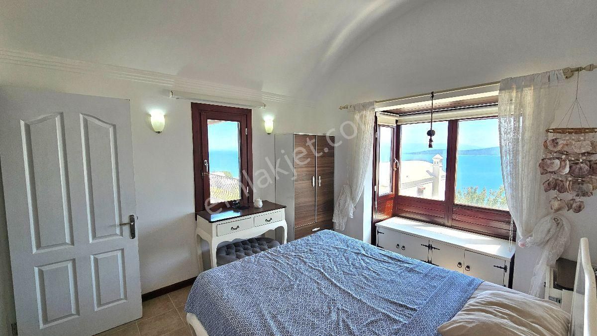 Bodrum Gündoğanda Satılık Özel Plajlı Sitede Deniz Manzaralı Bahçeli 4+1 Müstakil Villa - Görsel 26