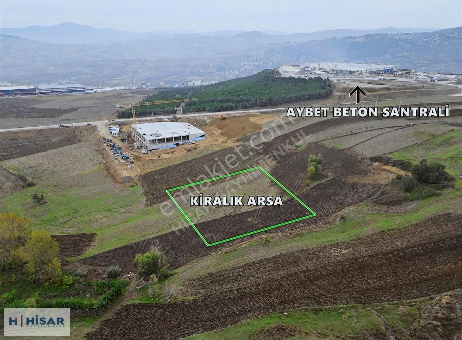 Hisar' Dan Açık Depo Kullanımına Uygun Ana Alterlere Yakın Arsa - Görsel 4