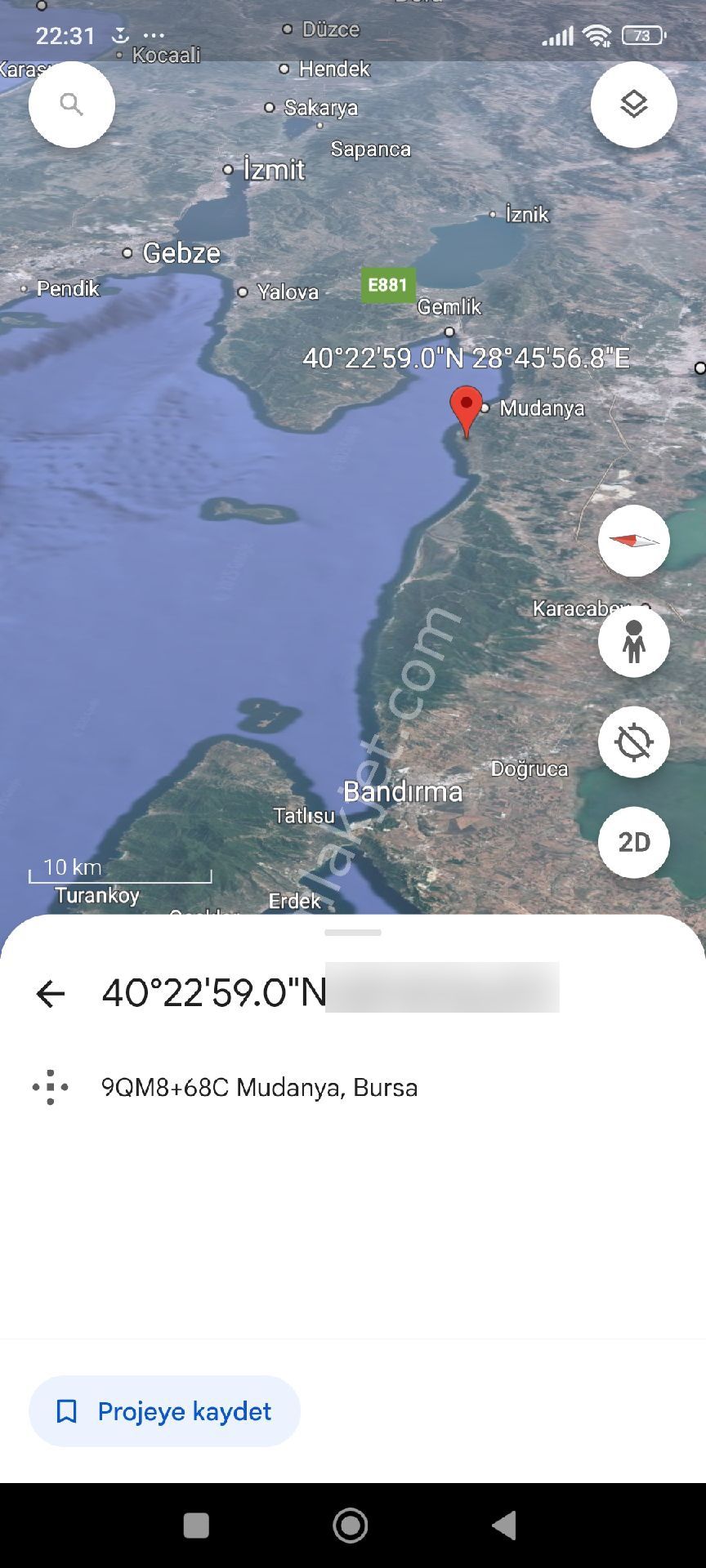 Mudanya Tirilye Yola Cephe Zeytinlik - Görsel 10
