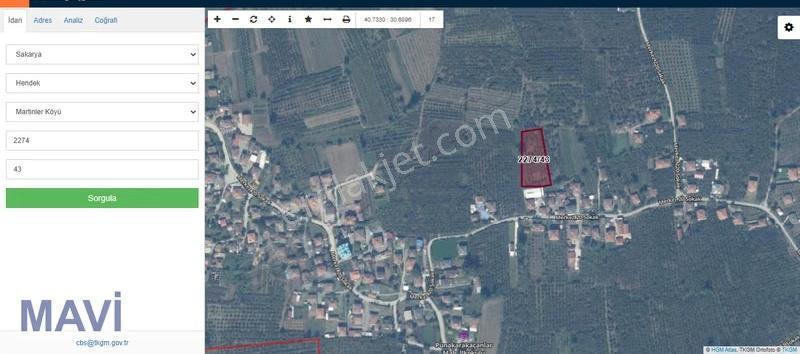 Merkezi Konumda Konut İmarlı İmarlı 3281 M² Satılık Arsa - Görsel 5
