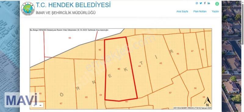 Merkezi Konumda Konut İmarlı İmarlı 3281 M² Satılık Arsa - Görsel 4